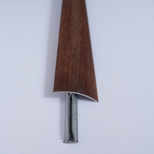 Perfil Redutor Laminado 8 mm Com Base Nogueira - 2100 mm Alumínio